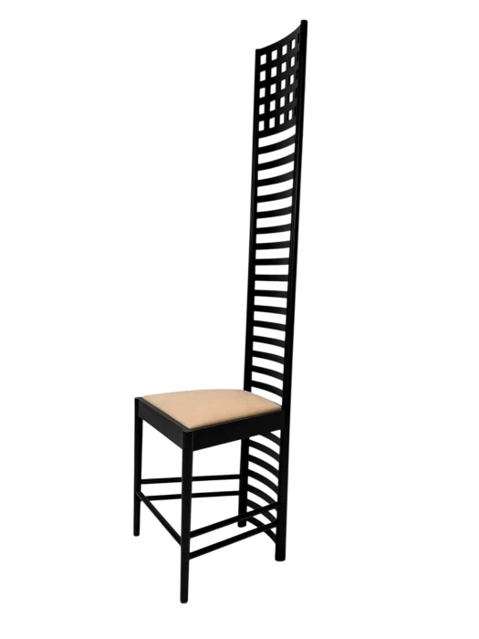 1980s Hill House 1 Chair by Charles Rennie Mackintosh for Cassina Italy